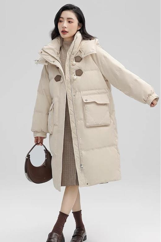 Le Malene 时尚韩版防寒长款羽绒服外套 19478 商品图2