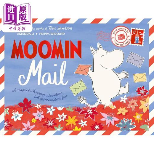 【中商原版】姆明的邮件之书 Moomin Mail A beautiful gift book with real letters to open and read 英文原版活动与玩具书 商品图0