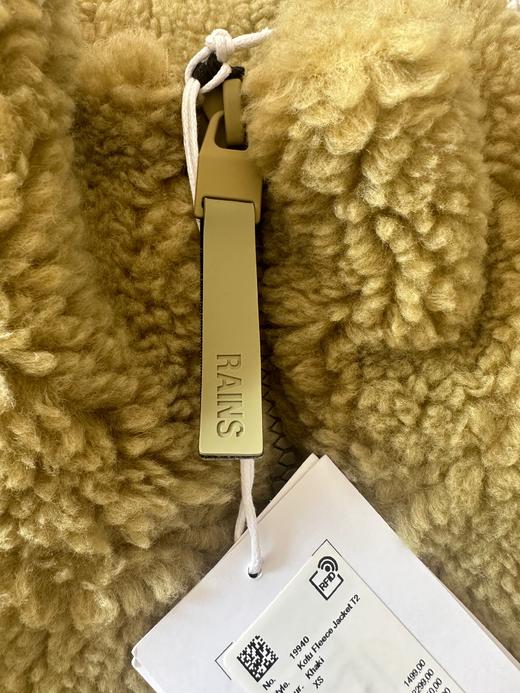 特价Rains厚款毛猴大衣Kofu fleece jacket T2男女同款 商品图11