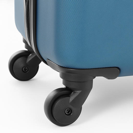 20寸外交官拉杆箱冰晶蓝 HM-6702-1【分仓直发，72小时发货，周末节假日不发货】 商品图6