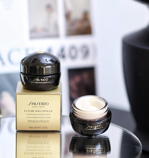 正装2580元！三个约正装！资生堂时光琉璃晚霜面霜15ml中样 商品图0