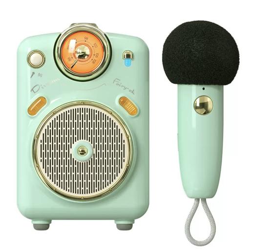 Divoom点音小魔女蓝牙音箱收音机麦克风k歌音响唱歌话筒女生礼物 商品图0