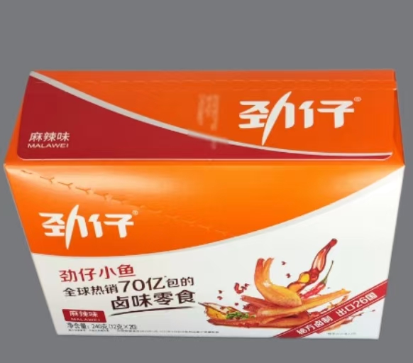 劲仔 麻辣味小鱼仔 12g*20