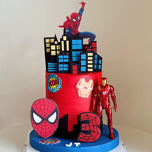 蜘蛛侠 × 钢铁侠 | 奶酪霜抹面 商品图0