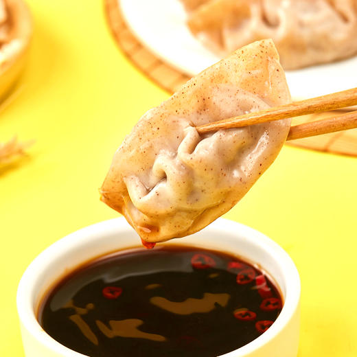 【整整100枚！低热量魔手蒸饺】甄选好食材食用更健康，个大饱满有荤有素，方便快捷减脂好搭子，燕麦菠菜25只/500g/袋QQ 商品图4