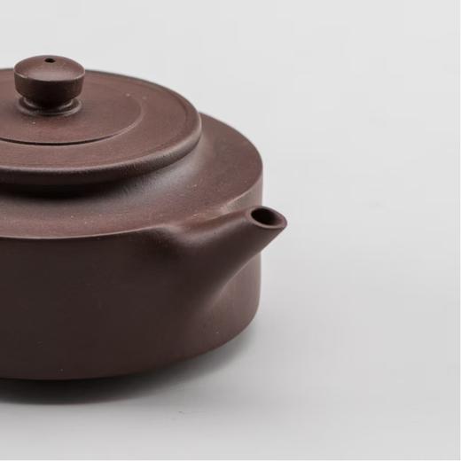 经典陶坊周盘紫砂壶紫泥原矿手工中式家用仿古泡茶壶功夫茶可泡养 朱泥 /紫泥120cc 商品图4