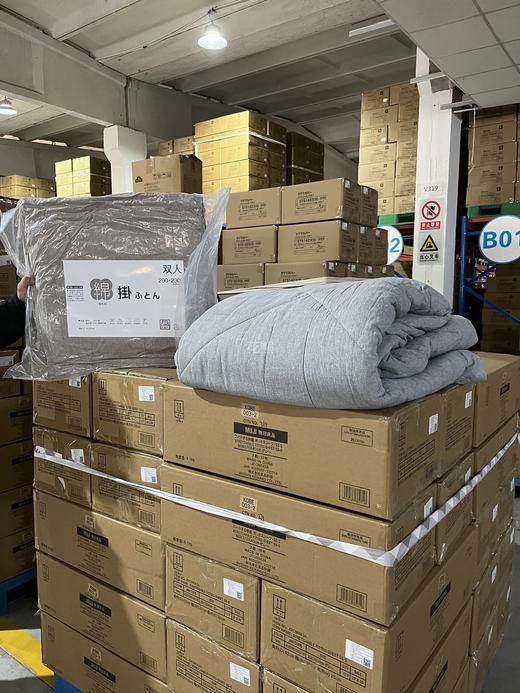 【出口日本无印全棉麻四季被】纯原外贸尾单 可遇不可求，整个办公室抢着留 真诚推荐 超级划算!! 商品图2