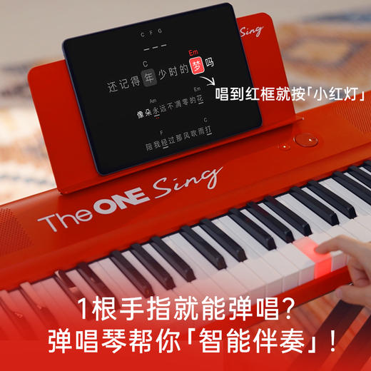 TheONE 弹唱琴Sing自动挡智能钢琴初学者成年人61键便携式 商品图1