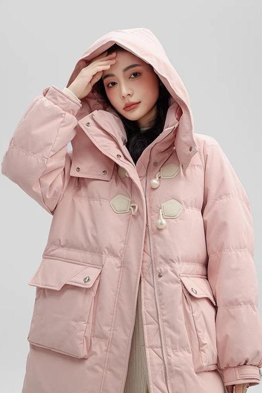 Le Malene 时尚韩版防寒长款羽绒服外套 19474 商品图0