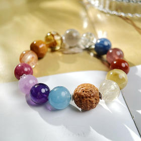 九紫多宝手链，珠径12