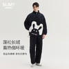 男士奶泡绒拉链夹棉套装 商品缩略图0