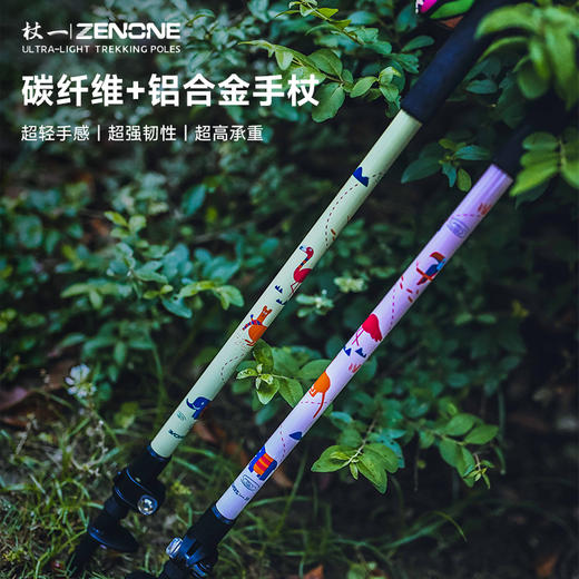 【ZENONE/Z2002】杖一青少年儿童登山越野杖 商品图6