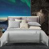 恒源祥Fazeya彩羊60支长绒棉四件套-臻享人生（星空灰）（被套：200*230cm、床单：245*250cm、枕套：48*74cm*2）【分仓直发，72小时发货，周末节假日不发货】 商品缩略图0