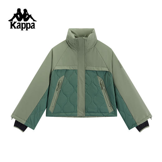 Kappa卡帕背靠背新款冬季保暖棉服女户外防风运动外套休闲防寒服KPDHDMM01 商品图1