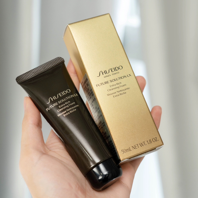 低调王者！资生堂时光琉璃御藏丰润洁面 洗面奶50ml/125ml