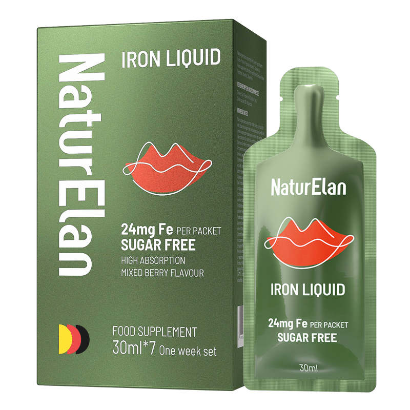 【活动3-1】NaturElan 呐兔补铁口服液7支装（赠品眼罩或泡腾片）