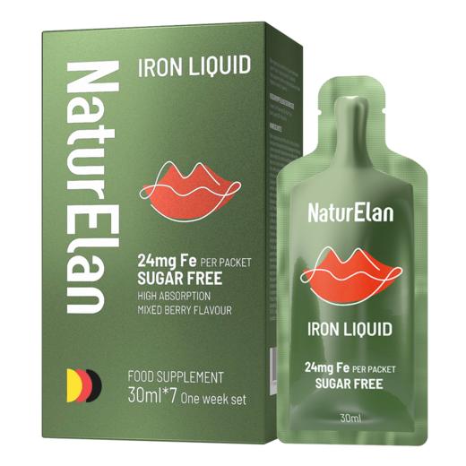 【活动3-1】NaturElan 呐兔补铁口服液7支装（赠品眼罩或泡腾片） 商品图0