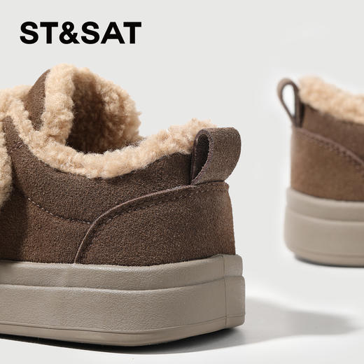 【童鞋】星期六泰迪毛边魔术贴保暖儿童休闲鞋SSC4192L7M 商品图4