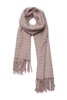 AVA 混色针织流苏围巾 8077 商品缩略图1