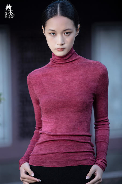 荷木HEMU丨尘染·打底针织衫 商品图2