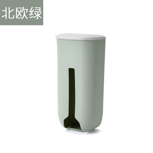 【简约百搭，自然融入各种家居风格】垃圾袋收纳架 壁挂厨房卫生间塑料袋收纳盒 北欧风鞋套收纳盒-QQ 商品图8