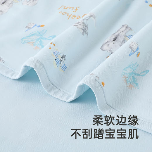 【商场同款】英氏婴儿被子夏季莫代尔凉感透气空调被抗菌2025新款 商品图2