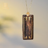 天然文莱沉香错金吊坠 沉水级 SP9319 商品缩略图0