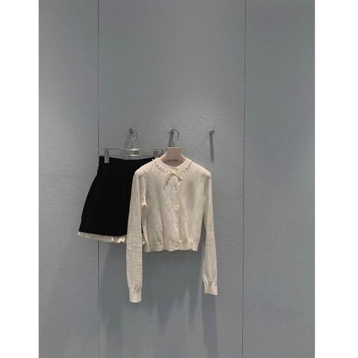 金蘑菇菇 XS码 新季MIU系针织小开衫 48支针 柔软细腻 贴身舒适又亲肤 商品图0