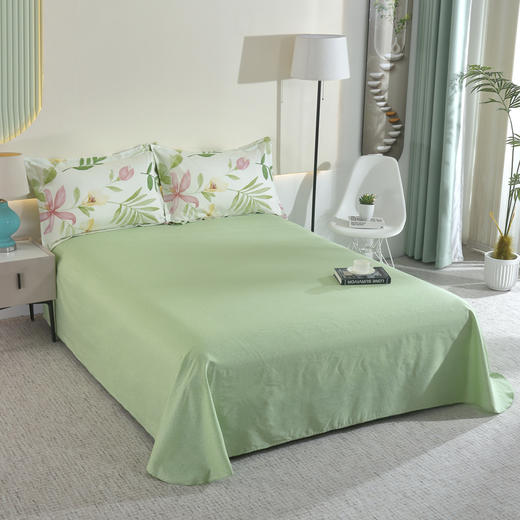 恒源祥Fazeya彩羊全棉四件套-花之恋（米）（被套：200*230cm、床单：230*250cm、枕套：48*74cm*2）【分仓直发，72小时发货，周末节假日不发货】 商品图5