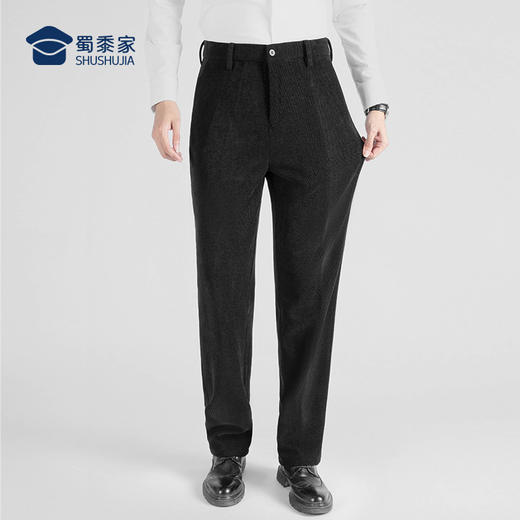 【灯芯绒四面弹休闲裤】防风保暖加绒长裤 抗皱直筒裤子KT415 商品图8