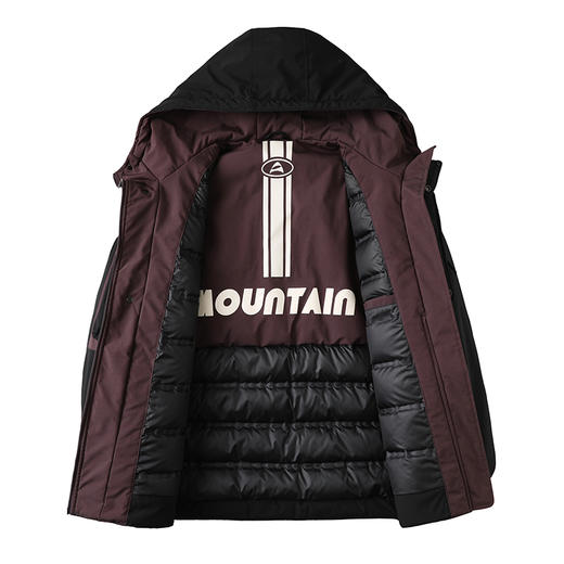 【特大码】【新款DPX】大依优型大码潮款工装连帽羽绒服鸭绒外套休闲胖子大码男休闲宽松加肥加大上衣300斤 商品图4