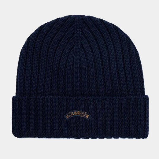 鲨鱼 弧形刺绣小标 针织帽/毛线帽/滑雪帽 PSS167 商品图4