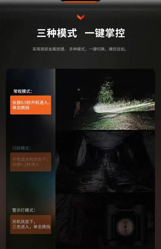 Fenix菲尼克斯E28R 手电筒强光远射长续航便携户外充电小直筒 商品图13