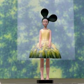 张利平《沐秋》然女孩