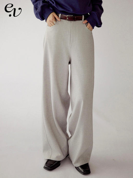 【现货】Even Vintage|天丝棉混纺 加厚秋冬经典款慵懒百搭宽松茧型牛仔裤 商品图0