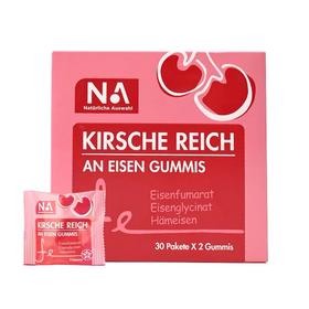 NA车厘子富铁补铁软糖60粒/盒 贫血女补充胶原蛋白0脂养护气血