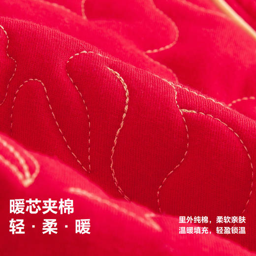 【新年季】迷你巴拉男女童夹棉连体衣宝宝国风拜年爬服联名款 商品图3