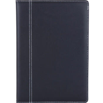 广博16K/114张笔记本本子加厚软面皮面记事本简约商务办公文具笔记本黑色 GBP16730 商品图0