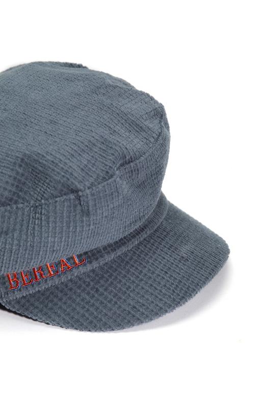 AVA 灰蓝色字母刺绣报童帽 7795 商品图3