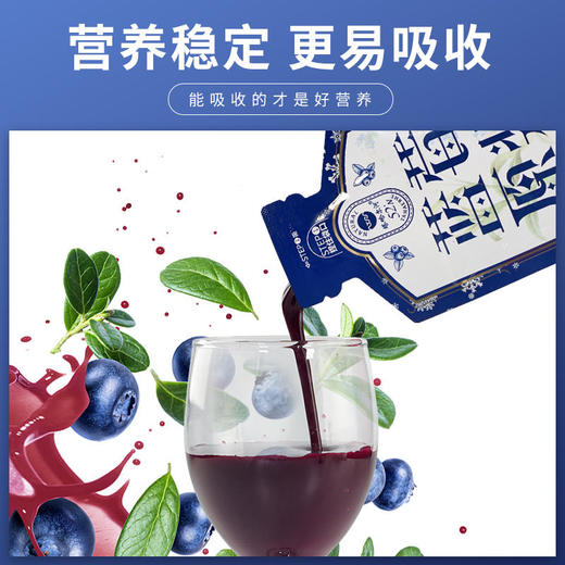 【GJ链接请勿用!!!】【蓝莓原浆】大兴安岭核心产区，液体花青素，抗氧化清除自由基，喝出好视力！ 商品图1