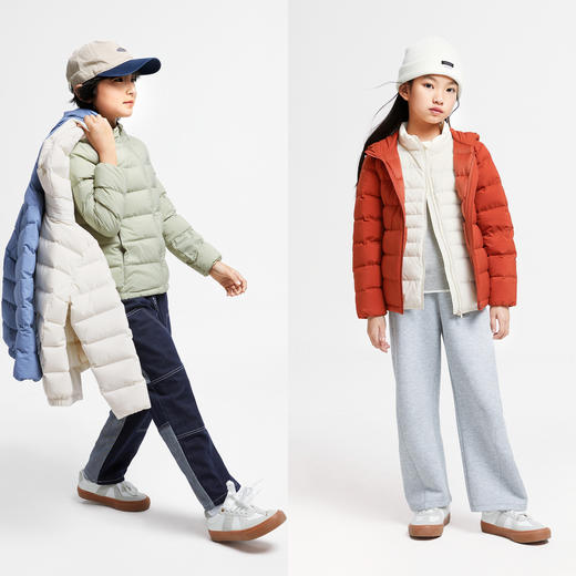 【轻薄5~15℃】男女童蓄热三防短款羽绒外套新款安奈儿童装实体店同款AM435514 商品图3