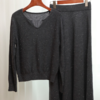 【Ma*a同款】SUSX 美利奴羊毛混纺桑蚕丝 亮钻针织上衣C12TJ-99936S（3-7天发货） 商品缩略图4