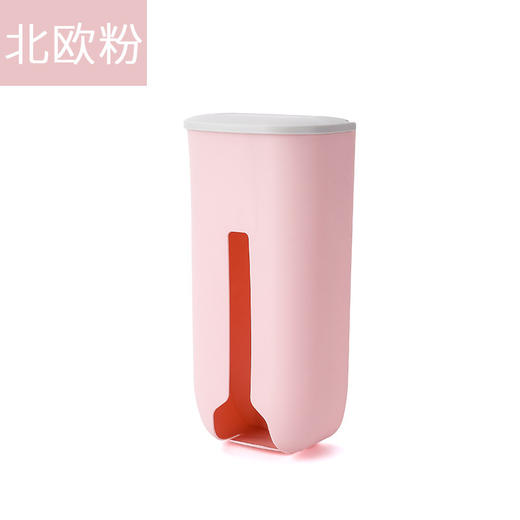 【简约百搭，自然融入各种家居风格】垃圾袋收纳架 壁挂厨房卫生间塑料袋收纳盒 北欧风鞋套收纳盒-QQ 商品图7