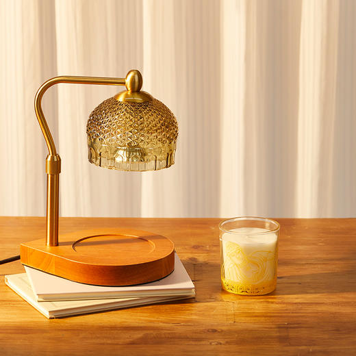 牛首山电子融蜡灯礼物无火卧室烛灯氛围灯新婚生日结婚小众香薰灯 商品图4