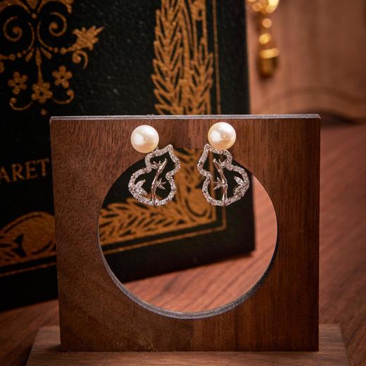 MANREYA玛芮雅新年珍珠首饰系列丨葫芦、醒狮造型设计款+淡水珍珠，寓意满满 商品图11