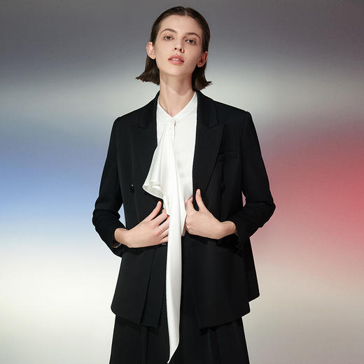 EITIE爱特爱春季新款时尚简约通勤修身外套7703402 商品图3