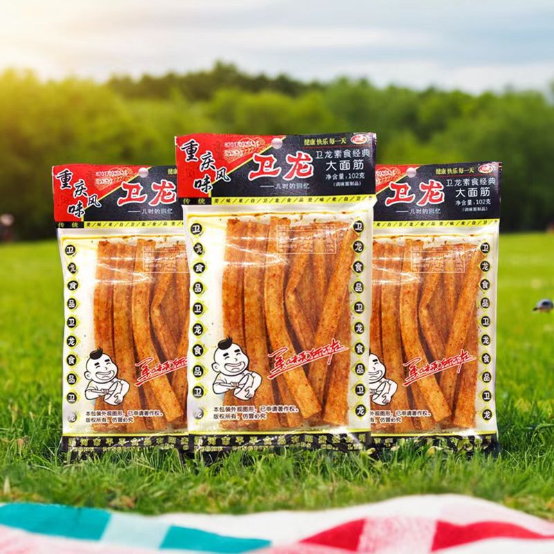 卫龙大面筋辣条102g
