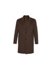 callisto咖啡色绵羊毛呢大衣 商品缩略图0