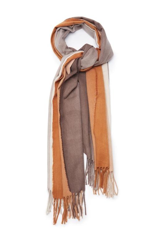 AVA 三色渐变流苏围巾 7959 商品图1