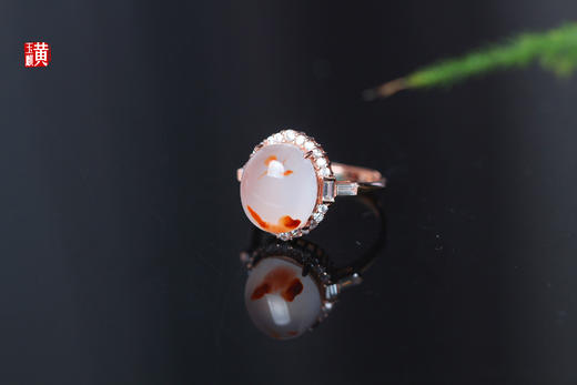 【诗瑜】南红冰飘戒指 商品图2
